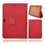 L�der cover til Samsung Galaxy Tab 8.9 (R�d)
